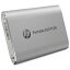 HP 7PD55AA#UUF シルバー P500 [ ポータブルSSD(500GB) USB3.1 Gen2 Type-C ]
