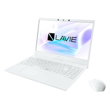 NEC PC-N1575AAW パールホワイト LAVIE N15 N1575/AAW [ノートパソコン 15.6型 / Win10 Home / ブルーレイドライブ / Office搭載]