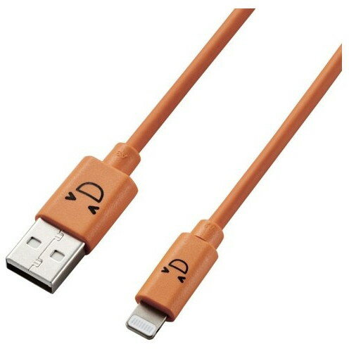 ELECOM MPA-FUAL12CDR オレンジ Lightningケーブル カラフル 1.2m ELECOM MPA-FUAL12CDR オレンジ Lightningケーブル カラフル 1.2m