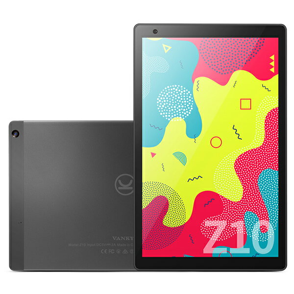 VANKYOZ10 タブレットPC10.1インチ/Android9.0/デュアルカメラ