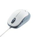 ELECOM M-Y9UBWH BlueLEDマウス EPRIM 有線 5ボタン ホワイト 新生活