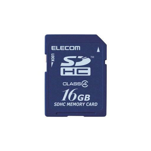 ELECOM MF-FSD016GC4/H SDHCカード Class4 16GB 法人専用 簡易パッケージ メーカー直送 ELECOM MF-FSD016GC4/H SDHCカード Class4 16GB 法人専用 簡易パッケージ メーカー直送