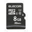 ELECOM MF-MS008GU11LRA MicroSDHC ǡ쥵ӥ UHS-I 30MB s 8GB