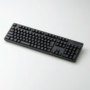 ELECOM TK-FDM106TBK 無線キーボード メンブレン式 フルサイズ ブラック 新生活