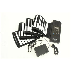 3623000565 シリコン製 本格ロールアップピアノ 61鍵盤 メーカー直送