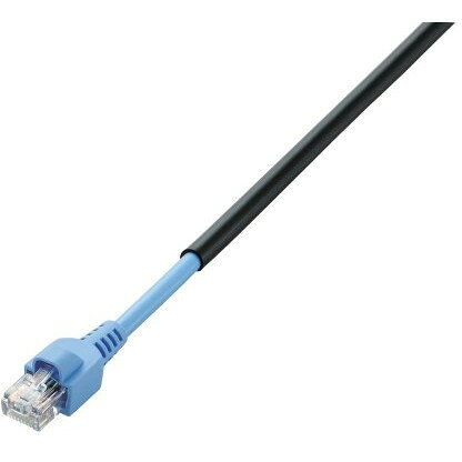 Cross （~5 m） - ELECOM LD-VAPFR/BK30 LANケーブル/CAT5e/屋外対応版/30m/ブラック メーカー直送