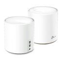 TP-LINK Deco X60(2-pack) [ AX3000 メッシュWi-Fiシステム ]