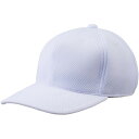 デサント メッシュキャップ Sホワイト L C7000 SWHT L DESCENTE