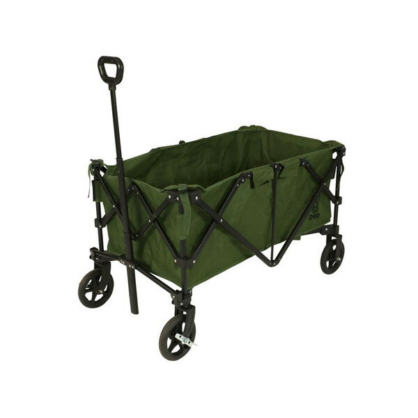 アルミキャリーワゴン キャリーカート DOD C2-534-KH カーキ/ブラック キャンプ アウトドア バーベキュー 運動会 フェス レジャー BBQ通販格安セール情報 楽天 通販