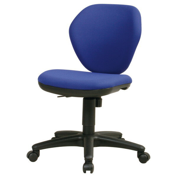 弘益 K-921(BL) オフィスチェア ブルー メーカー直送