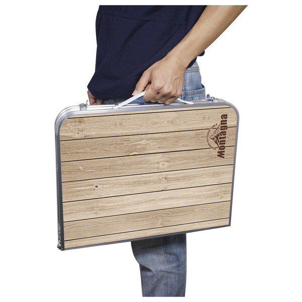 折りたたみ テーブル 折りたたみテーブル キャンプ コンパクト アルミテーブル アウトドア 木目 木目調 BBQ ピクニック ソロキャン ソロキャンプ ベランピング 軽い 簡単 持ち運び ウッド調 HAC2342通販格安セール情報　楽天　通販