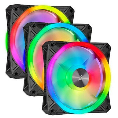 CORSAIR iCUE対応 RGBケースファン QL120 RGB Triple Fan Kit CO-9050098-WW