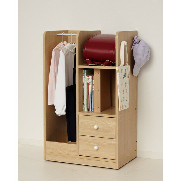 ファミリー・ライフ マルチハンガーラック ナチュラル(a2451510) メーカー直送