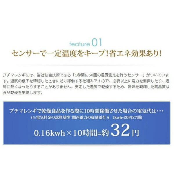 フードドライヤー 食品乾燥機 家庭用 プチマレンギ TTM-435S 東明テック 家庭用食品乾燥機 乾燥野菜 ドライフルーツ 3