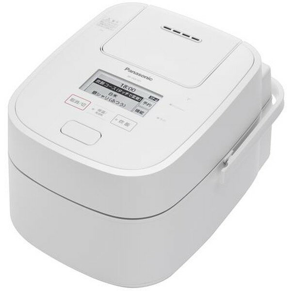 おどり炊き ECJ-XW100 【5/10限定！エントリー＆抽選で最大100%Pバック】 PANASONIC SR-VSX101-W ホワイト おどり炊き [スチーム&可変圧力IHジャー炊飯器 (5.5合炊き)] 新生活