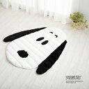 西川 158560003700 スヌーピー ふれあいマット 100×110cm ホワイト PEANUTS 玄関マット リビングマット キャラクターコラボ・ベビー 新生活(3)