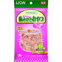 ライオンペット PETKISSオーラルケアカニ風味かま15g おやつ ペット 猫用