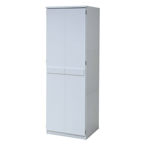 ロッカー シリーズ ブレザータンス 幅 60 高さ 180 2段 ロッカータンス 収納 クローゼット 衣類収納 服 洋服 衣類 ハンガー ズボン スーツ 衣替え 木製ロッカー FRM-0119-WH JKプラン メーカー直送 新生活