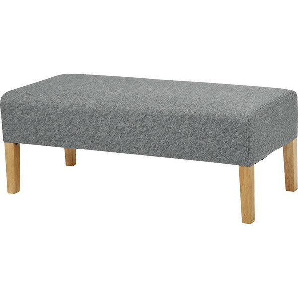 ダイニングベンチ ライトグレー ロータイプ 低め 北欧 おしゃれ かわいい シンプル リビング 萩原 FL-8..