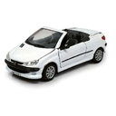 ホンウェル プジョー 206CC ホワイト オープントップ 1/43(3)