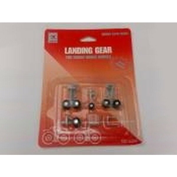 Hogan ランディングギアセット A340-200 300用 ゴム製タイヤ付 1/200 航空機モデル