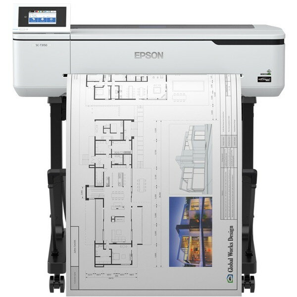 EPSON SC-T3150 ホワイト系 [A1大判4色カラーインクジェットプリンタ (スタンド付)] メーカー直送