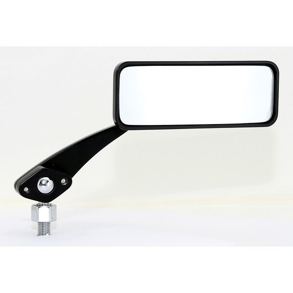 TANAX AM-104-10 ボールジョイントミラー BK/SI ブラック/シルバー鏡