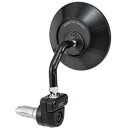 TANAX ANC-104 バレンネオミラーC BK 左右共通 ブラック/シルバー鏡