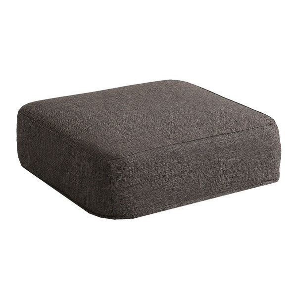 ホームテイスト SH-07-JUSQ しっとり沈むカバーリング低反発クッション 洗濯可能なクッションカバー 角型 joue-ジュー- 単品 ブラウン メーカー直送
