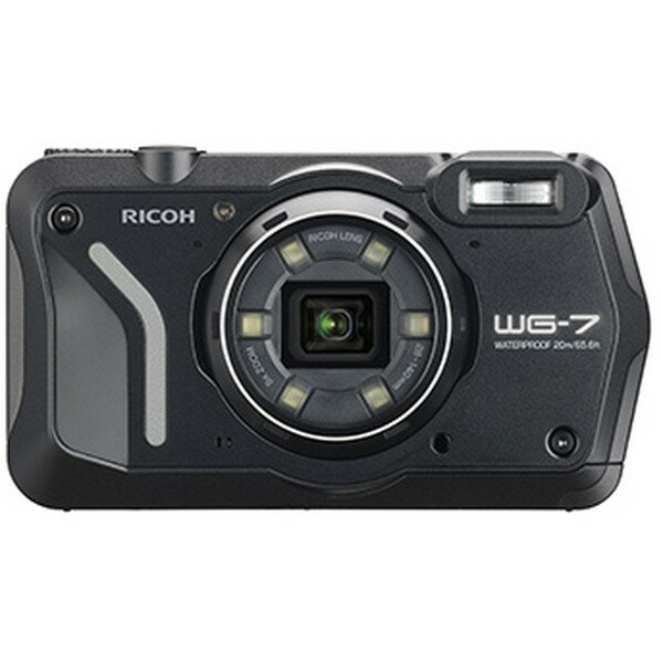 RICOH WG-7 ブラック WG コンパクトデジタルカメラ (2000万画素)