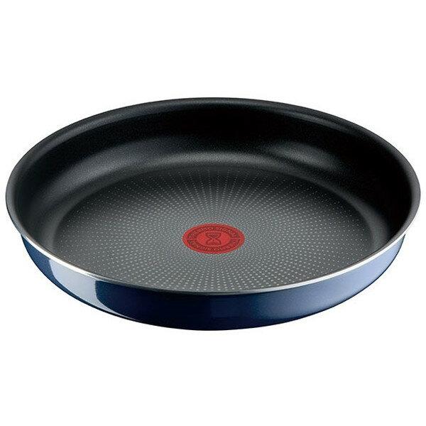 ティファール フライパン T-fal 28cm IH非対応 ガス火 L43706 インジニオ・ネオ ロイヤルブルー・インテンス フライパン28cm 取っ手無し 収納 コンパクト チタン 取っ手の取れる お知らせマーク キッチン用品 新生活のサムネイル