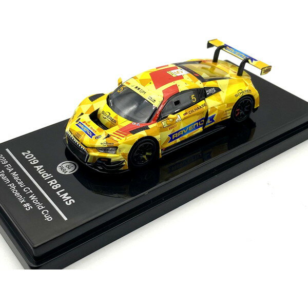 パラゴン アウディ R8 LMS 2019 19FIA マカオGT Team Phoenix #5 1/64 ミニカー