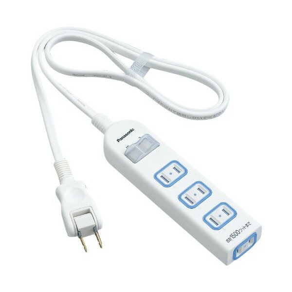 PANASONIC ザ・タップX 一括防水スイッチ付 4コ口 2mコード付 WHA25242WKP