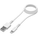 多摩電子 Lightningケーブル 1.0m ホワイト TH281L10W(2)