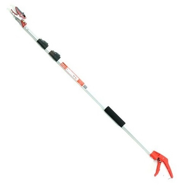 kamaki 7889am-811220 3段伸縮式高枝切鋏かるのびサンダンシリーズ アンビルタイプ(全長3.0m) 1450A メーカー直送