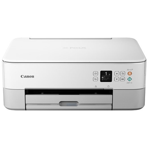 CANON TS5430WH ホワイト PIXUS [A4インクジェット複合機 (コピー/スキャナ)]