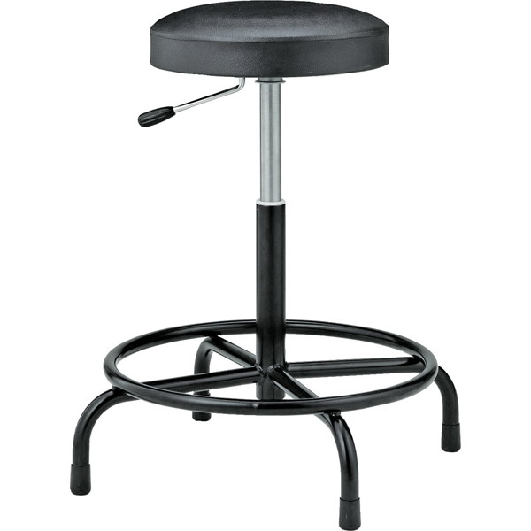 TRUSCO L-250 (ビニールレザー) (P) ブラック [作業用チェア] 新生活