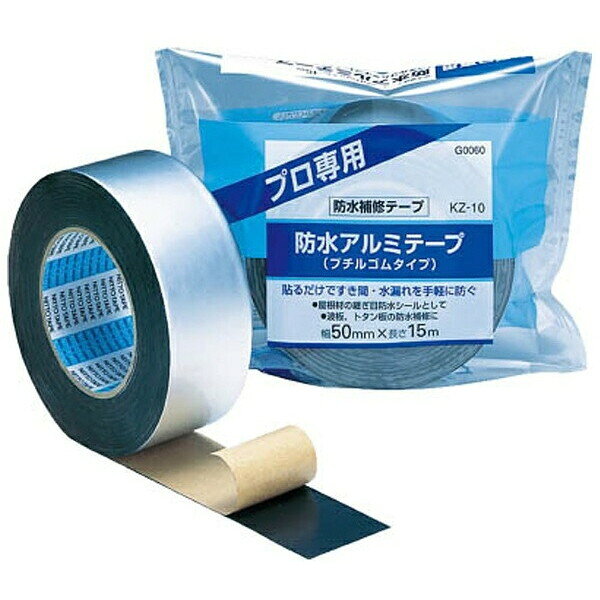 商品説明※ 画像はイメージです。こちらの商品は1点です。★ アルミの表面にポリエステルをラミネートしており、耐候性に優れています。★ 粗面接着性・防水シール性に優れ長期耐久性に優れています。★ 柔軟性に優れ、コーナー部や粗面によくなじみます。スペック* 粘着力:27N/25mm* 引張強度:160N/25mm* 切断:カッターが必要* 幅(mm):50* 長さ(m):15* 厚み(mm):0.5* 質量(g):640* 材質・仕上げ:基材/アルミ箔+ポリエステルフィルム、粘着剤/ゴム系* 生産国:日本