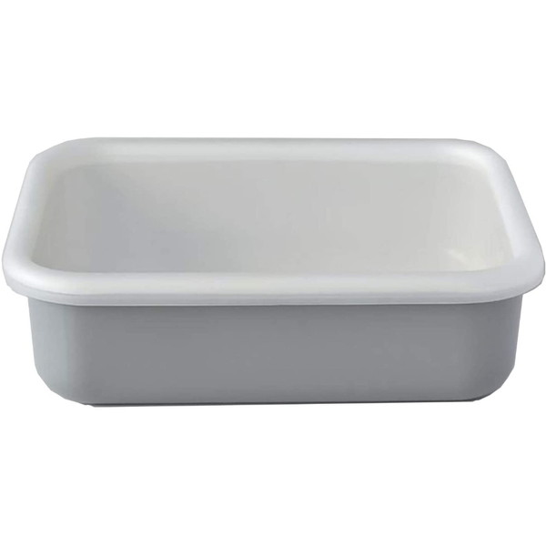 【エントリーでP5倍!20日20:00-27日1:59】 富士ホーロー CTN-L.LG ライトグレー コットン [ふた付き 耐..