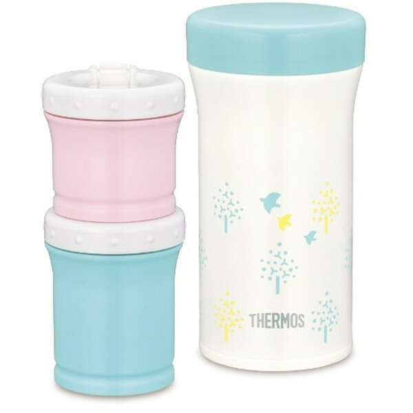 THERMOS JBW-240 BL ブルー [まほうびんの離乳食ケース]