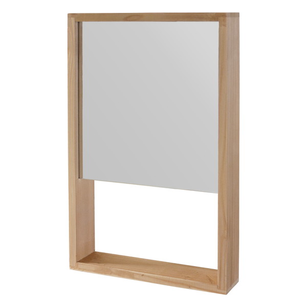 B.Bファニシング DAWM-30NAT DAWN 収納付き壁掛けミラー ナチュラル メーカー直送 新生活