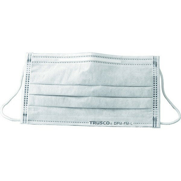 TRUSCO DPM-FM-L [フレッシュマスク 活性炭入 50枚入]