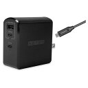 ADTEC APD-A105AC2-wC-BK ubN [Power DeliveryΉ GaN AC[d/105W/USB Type-A 1|[g Type-C 2|[g&Type-C to C P[uZbg]