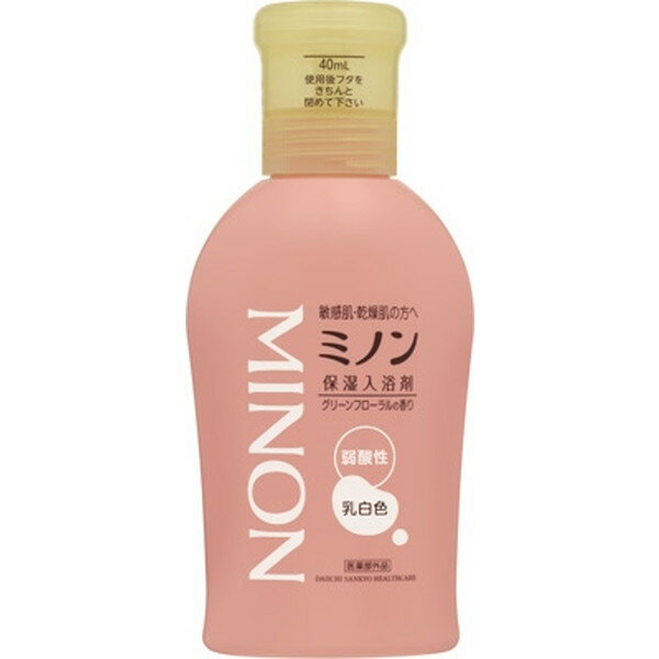 ミノン薬用保湿入浴剤 / 本体 / 480ml / グリーンフローラルの香り