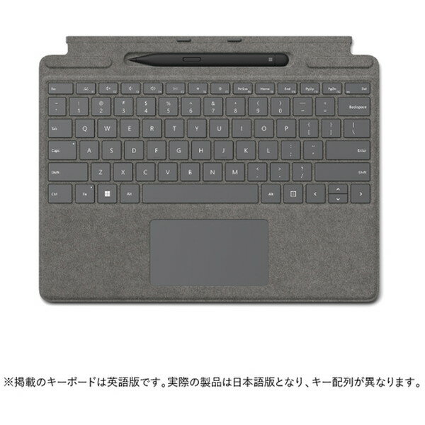 マイクロソフト Microsoft スリムペン2 Surface Pro Signature キーボード プラチナ 日本語配列 8X6-00079