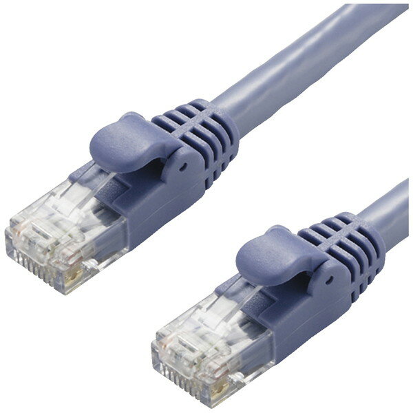 Lan （~5 m） - ELECOM LD-GPA/BU40 LANケーブル CAT6A スタンダード 40m ブルー メーカー直送
