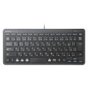 【エントリーでP5倍!20日20:00-27日1:59】 ELECOM TK-FCP096BK 有線ミニキーボード パンタグラフ式 薄型 ブラック メーカー直送...