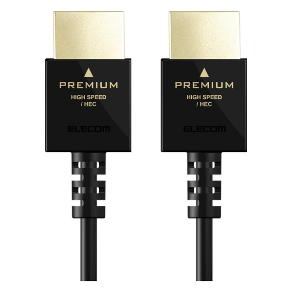 ELECOM DH-HDP14ES15BK HDMI�����֥� Premium ����� 1.5m �֥�å� �᡼����ľ��