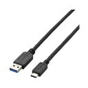 ELECOM USB3-AC05BK USB3.1P[u A-C^Cv m[} 0.5m ubN