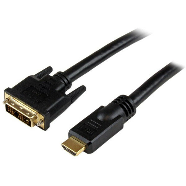 StarTech HDMIDVIMM20 [HDMI - DVI-D変換ケーブルアダプタ 6.1m オス/オス]